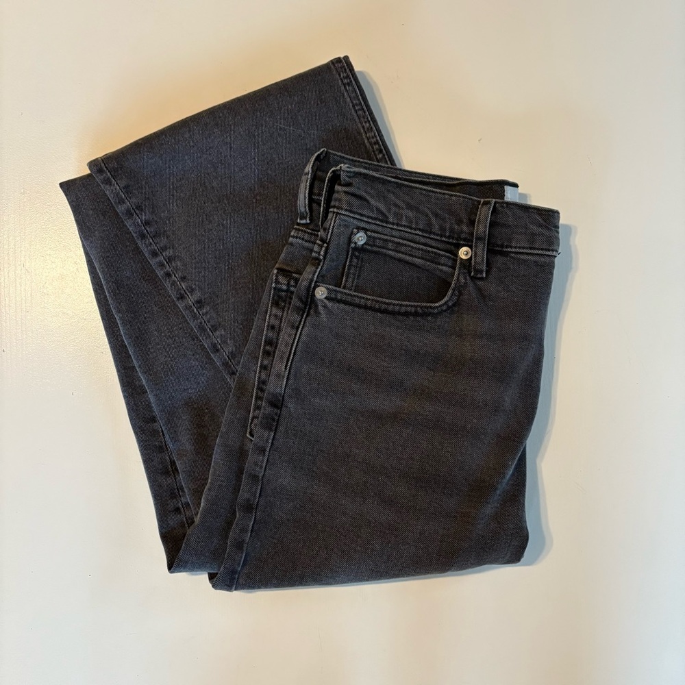 Everlane Women's Black Straight Leg Jeans
